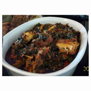 Efo Riro (Vegetable Soup)